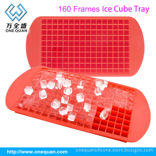 New 160 cavity ball shape silicone homemade ice cube tray